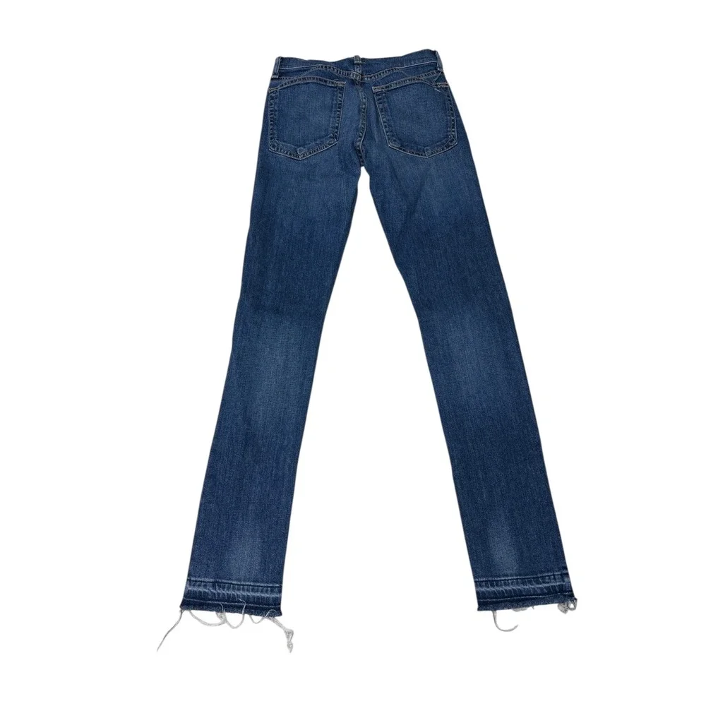 Rag & Bone‎ Denim Jeans Size 24 Bainbridge Wash Distressed Hem